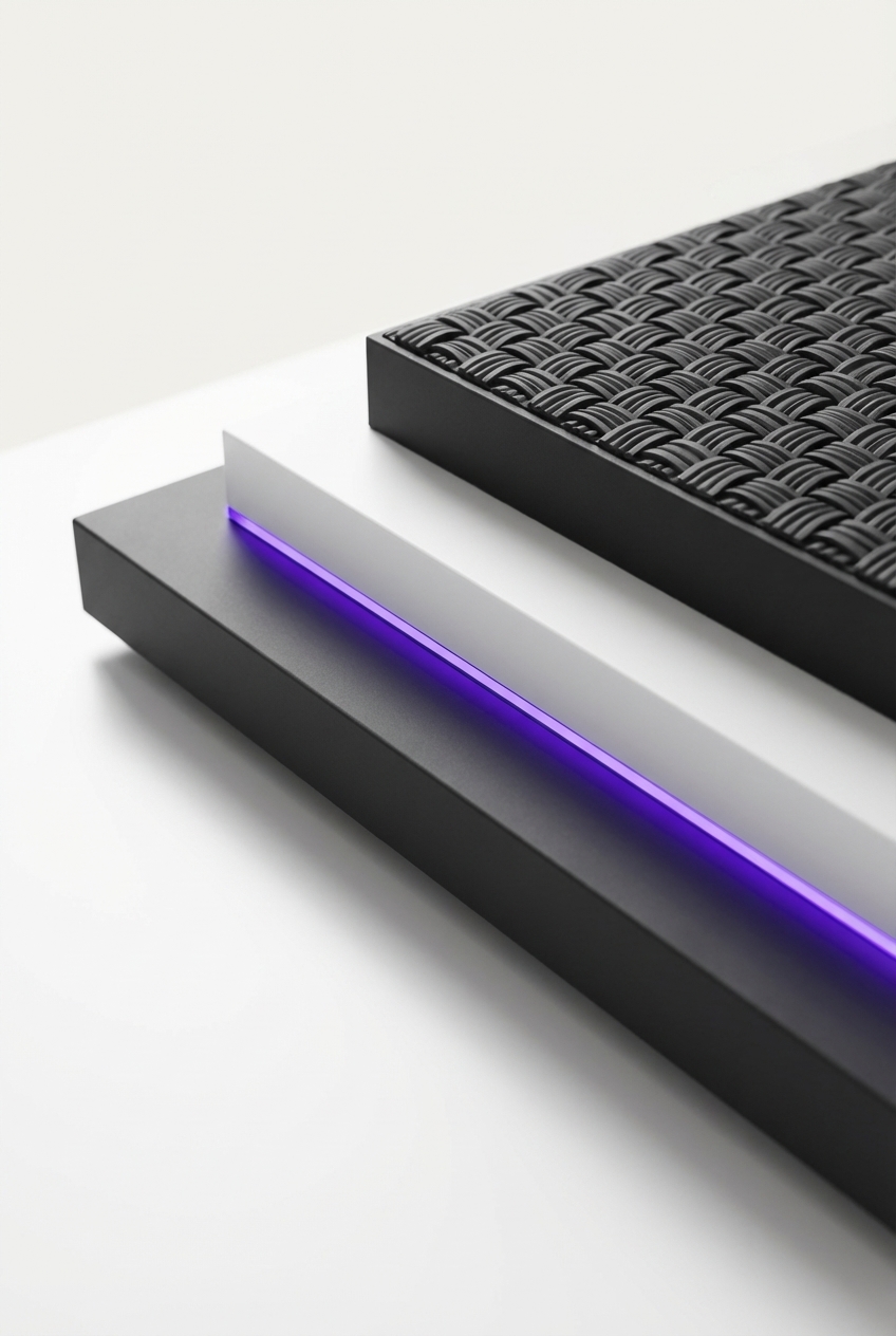 Strukturierte Architektur dreier Ebenen — Entscheidungsklarheit als physisches Modell